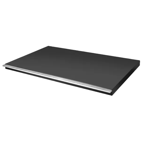 Artusi ABFLATMB slim matte-black flat BBQ lid.