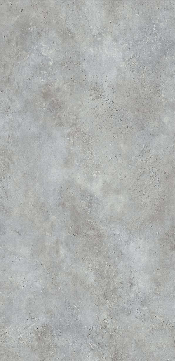 Light concrete-look compact-laminate surface sample.
